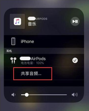 柏乡苹果14音频维修点分享iPhone14音频共享设置方法 