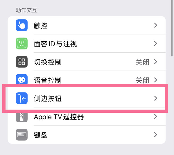 柏乡苹果14维修店分享iPhone14 Plus侧键双击下载功能关闭方法 