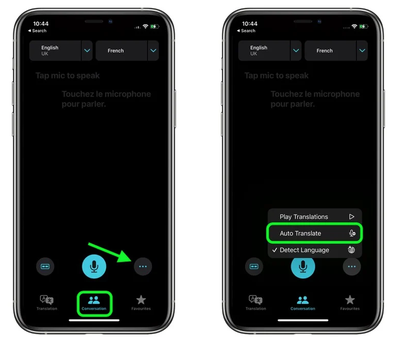 柏乡苹果手机维修分享iOS 15 “翻译” App 新改进 