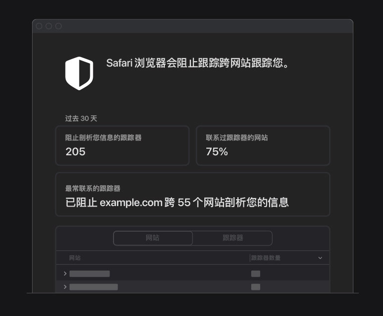 柏乡苹果手机维修分享如何在 Safari 浏览器中查看和打开隐私报告 